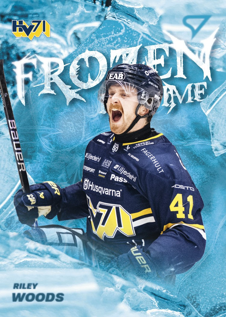FT-17 HV71 Riley Woods AJASSA PYSÄHTYNYT
