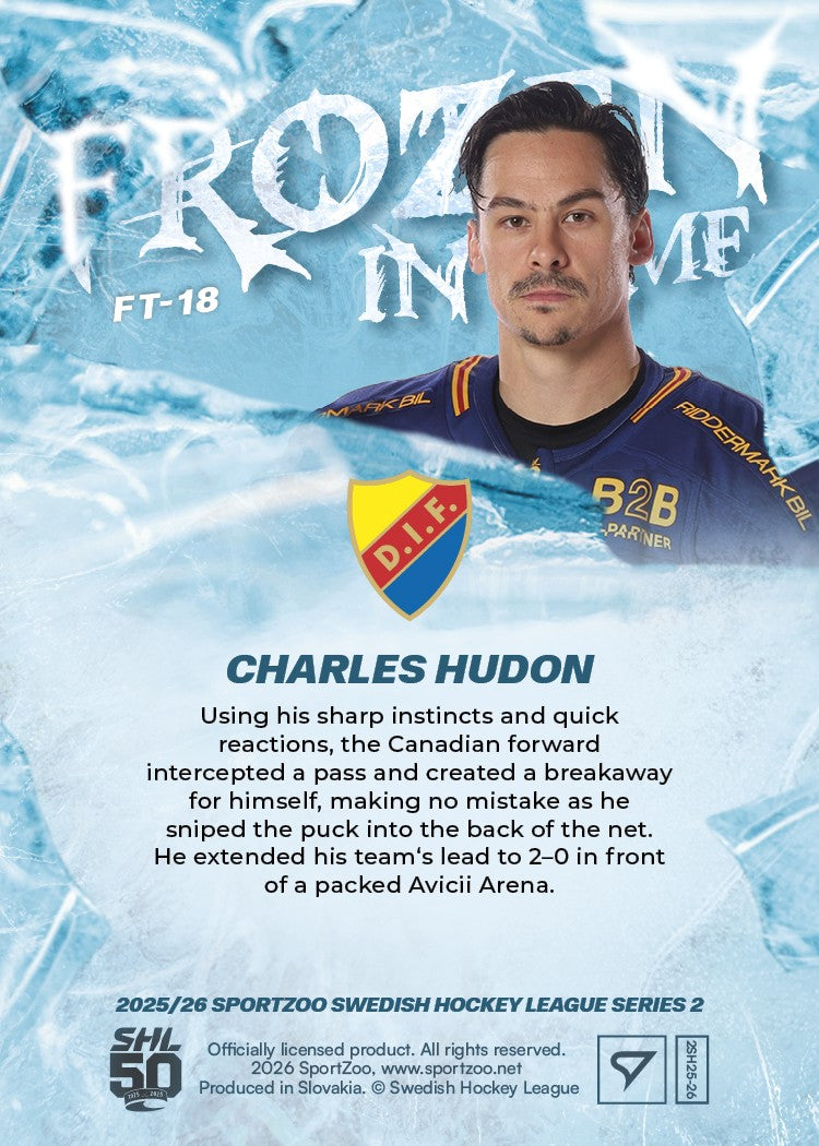 FT-18 DIF Charles Hudon PYSÄYTETTY AIKAAN