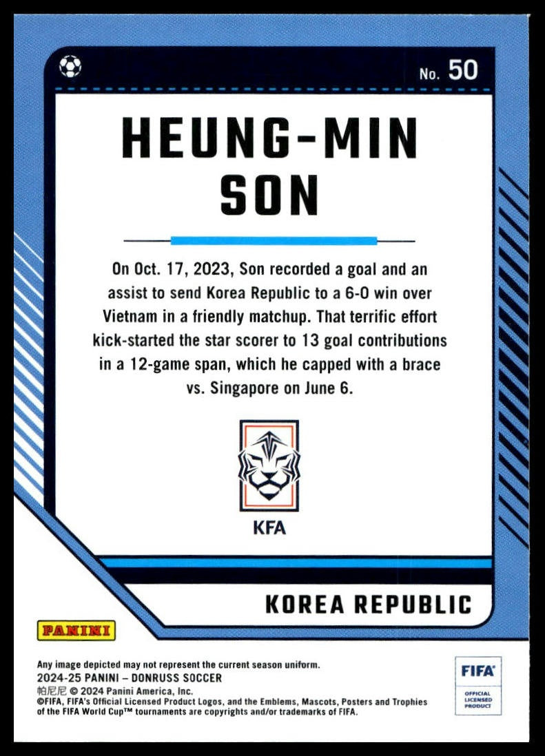 Heung-Min Son - Peruskortti - Panini Donruss 24/25
