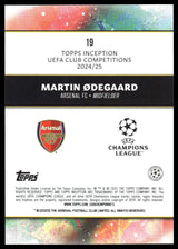 Martin Odegaard - Peruskortti - Topps Inception UCC 24/25