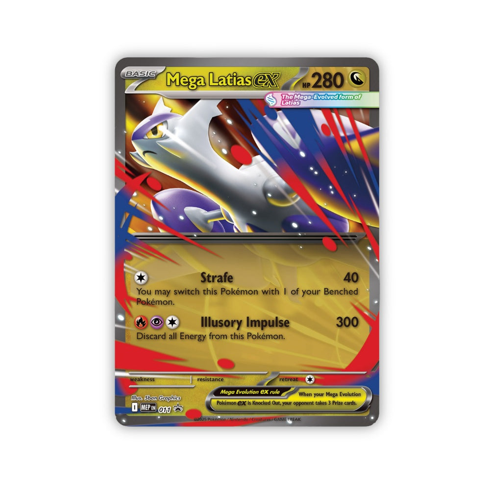 Mega Latias EX - 011 - Mega Evolution Promo - Pokemon-kortti