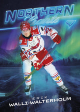 NL-19 Jääkiekkojoukkue TIK:n Erik Walli-Walterholm NORTHERN LIGHTS