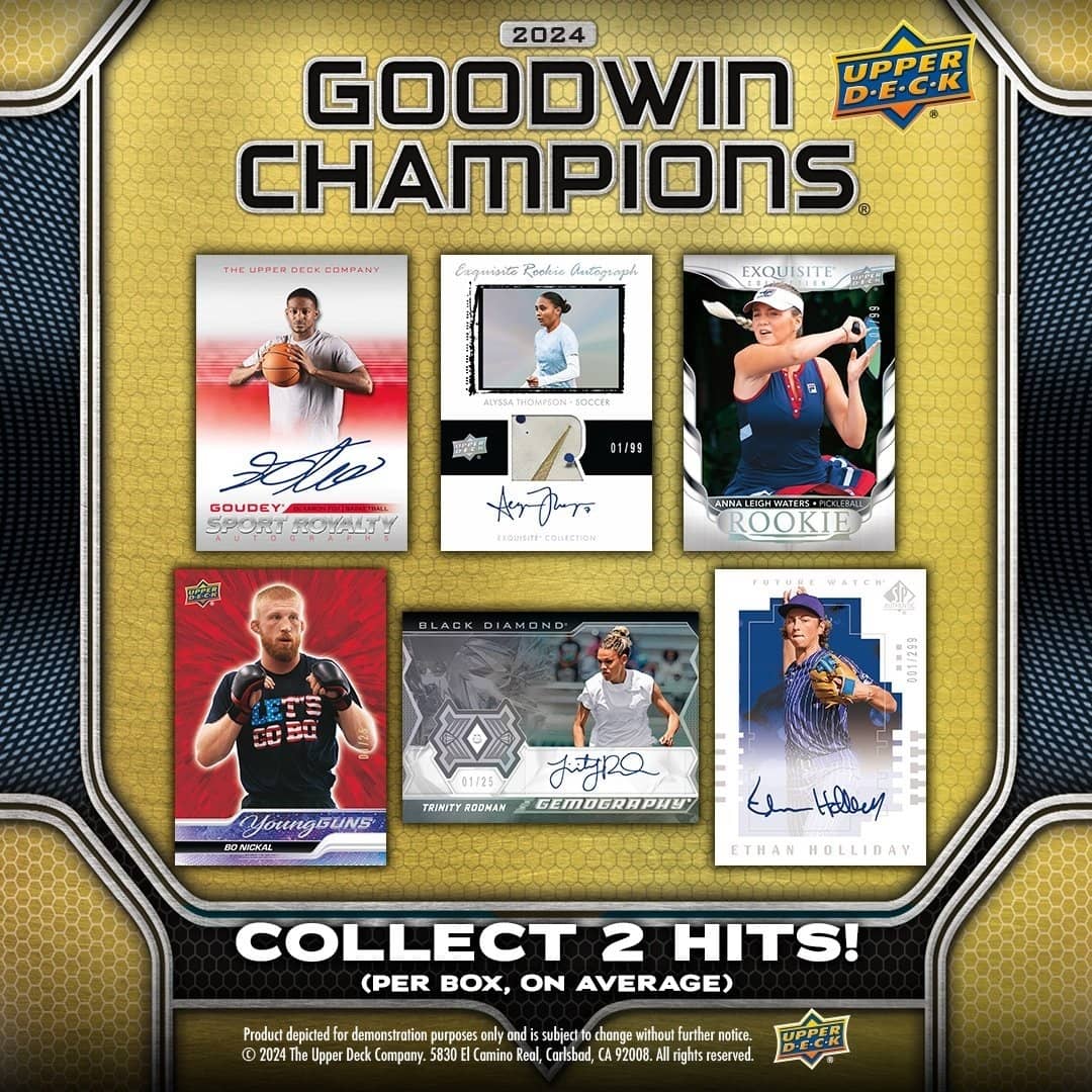 Upper Deck Goodwin Champions 2024