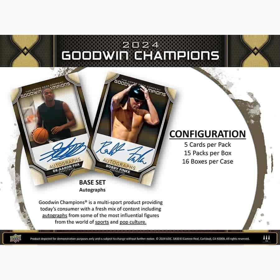 Upper Deck Goodwin Champions 2024