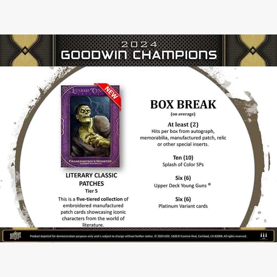 Upper Deck Goodwin Champions 2024