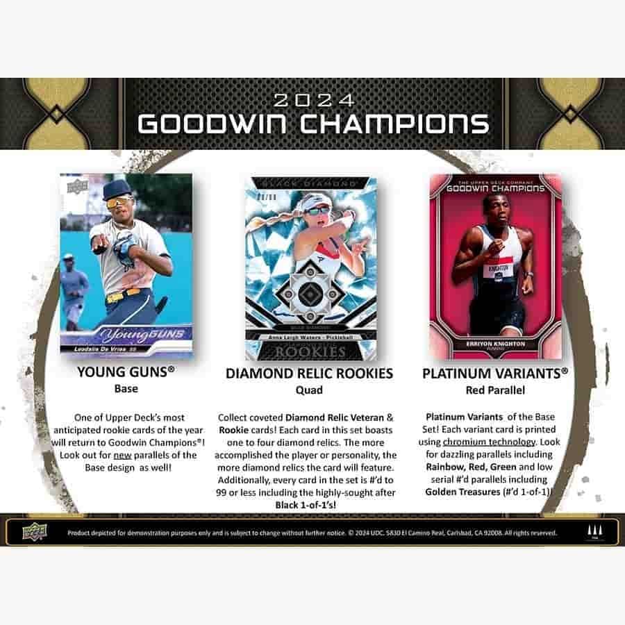 Upper Deck Goodwin Champions 2024