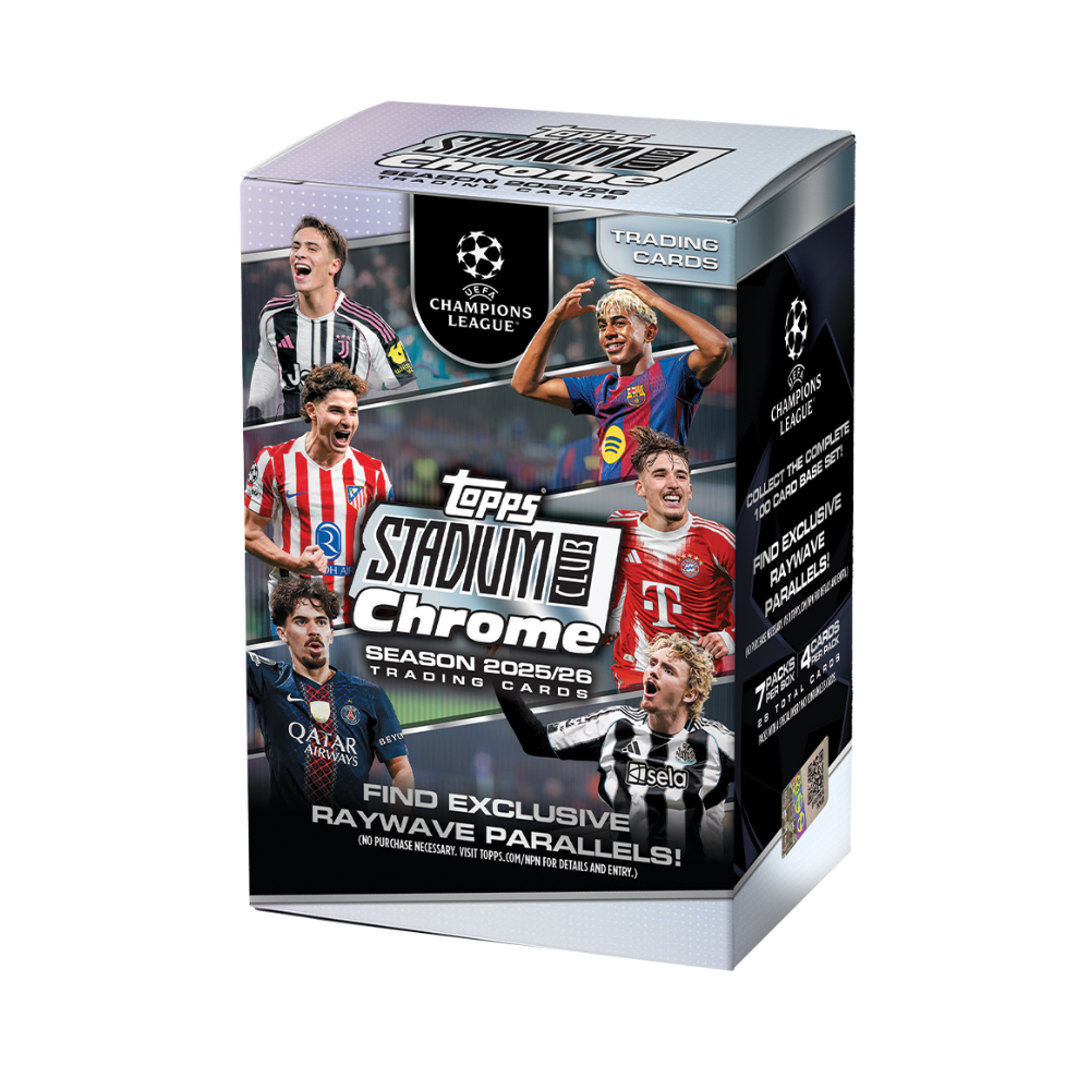 Topps Stadium Club Chrome UCL 25/26 Value Box