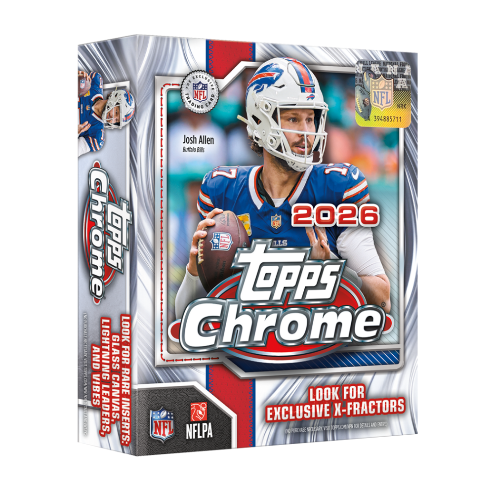 2026 Topps Chrome Football - Mega Box