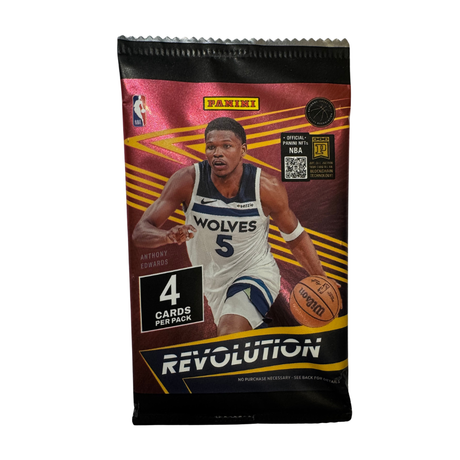 Panini Revolution Basketball 24/25 Blaster Pack med NBA-samlarkort, futuristisk design och basketbilder.