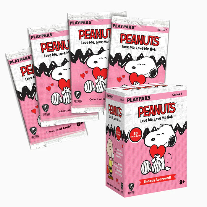 Playpaks Peanuts - Love Me, Love Me Not Blaster Box