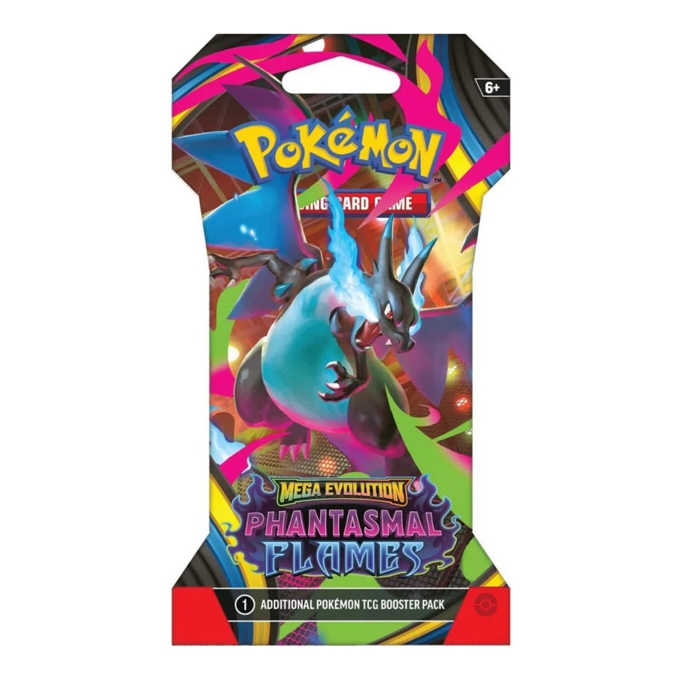 Pokémon Mega Evolution: Phantasmal Flames Sleeved Booster Pack