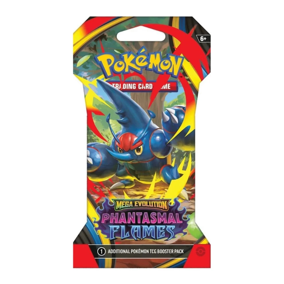 Pokémon Mega Evolution: Phantasmal Flames -hihainen tehostepakkaus