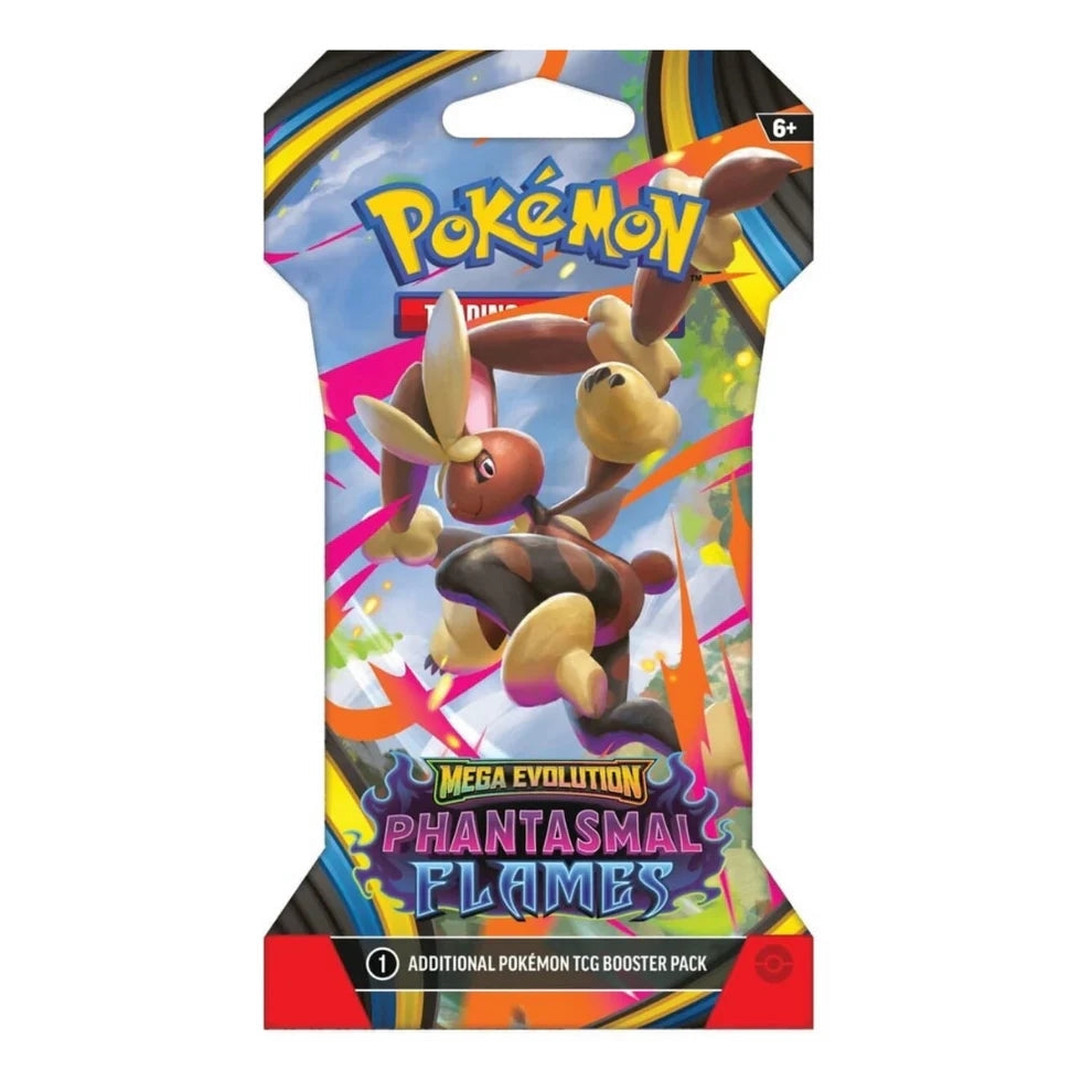 Pokémon Mega Evolution: Phantasmal Flames -hihainen tehostepakkaus