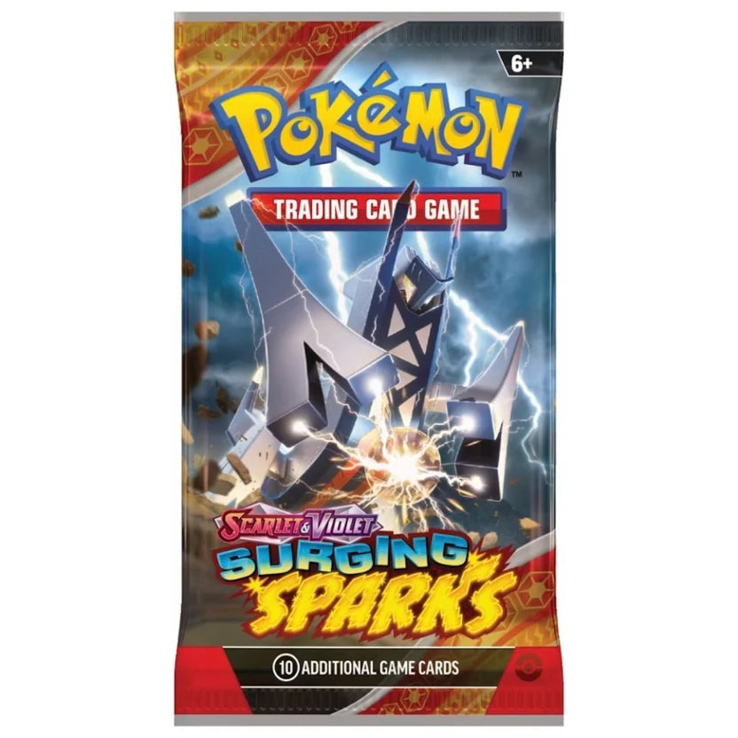 Pokémon Scarlet &amp; Violet 8: Surging Sparks -tehostepakkaus
