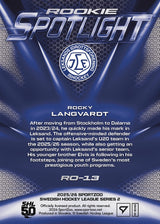 RO-13 LIF Rocky Langvardt ROOKIE-ESITTELY