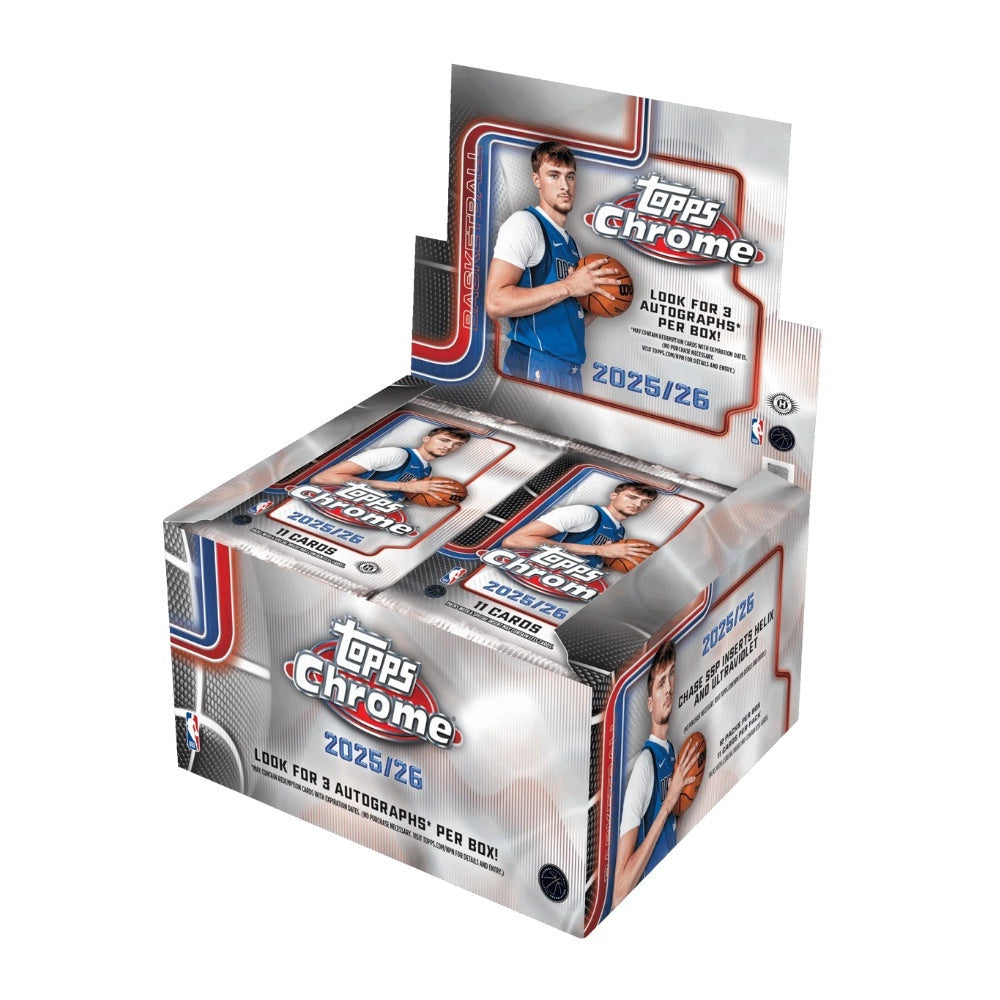 Topps Chrome -koripallo 25/26 - Jumbolaatikko