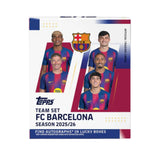 Topps FC Barcelonan joukkueen setti kaudelle 2025/26