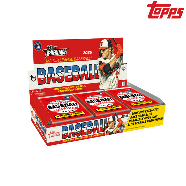 2025 Topps Heritage Baseball - Hobby Box