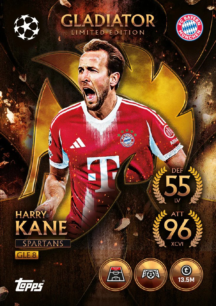 Topps Match Attax 25/26 - Mega Tin #3 Spartans