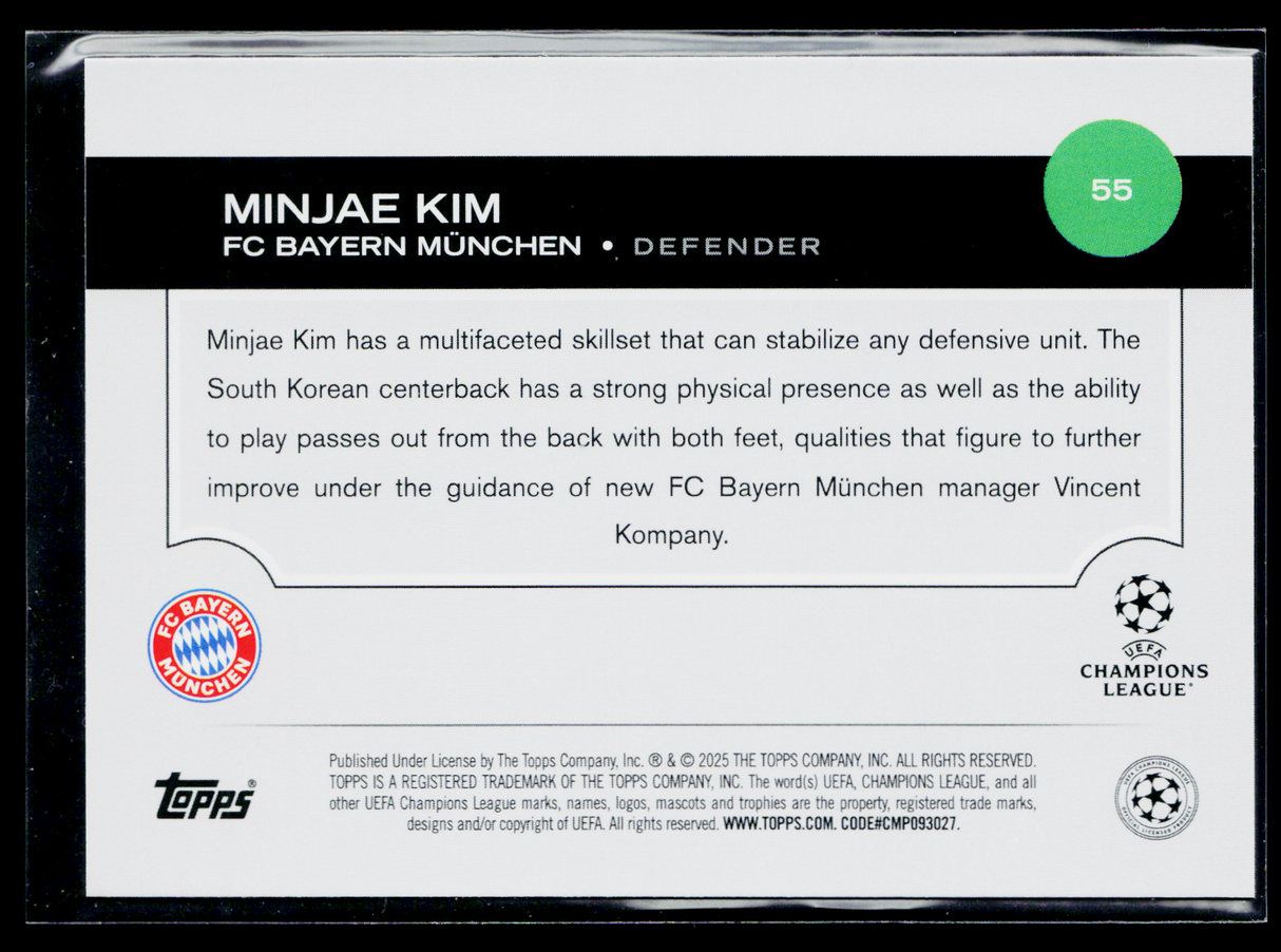 Minjae Kim FC Bayern München