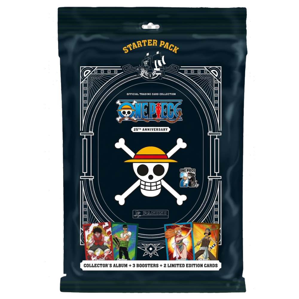 Panini One Piece 25th Anniversary Trading Cards Starter Set
